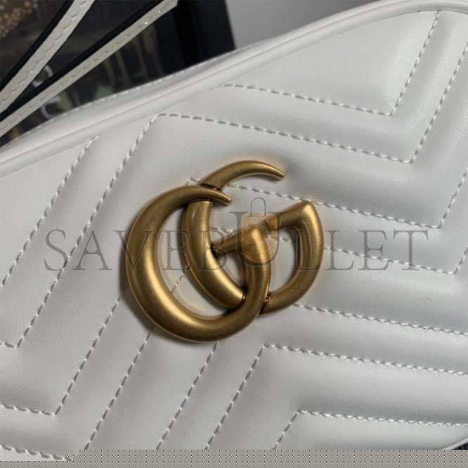 G*u*i marmont small matelasse shoulder bag 447632 (24*13*7cm)